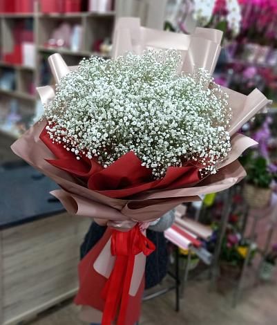 Букет цветов из: Гипсофила в Шведино