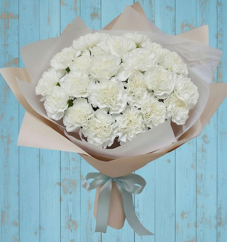 Букет цветов из: Гвоздики в Шведино