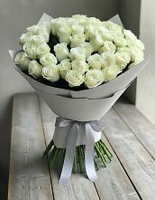 Букет 35 Белых роз в Шведино