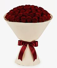 Букет 101 Бордовая роза Блэк Бакарра #REPLACE_PRED# Шведино