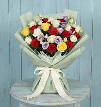 Букет цветов из:  Розы в Шведино