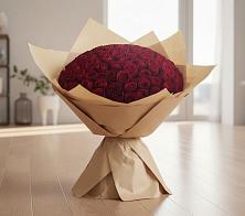 Букет 101 Красная роза в Шведино