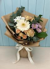 Букет цветов из:  Герберы и Хризантемы #REPLACE_PRED# Шведино