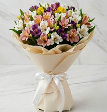 Букет цветов из:  Альстромерии в Шведино