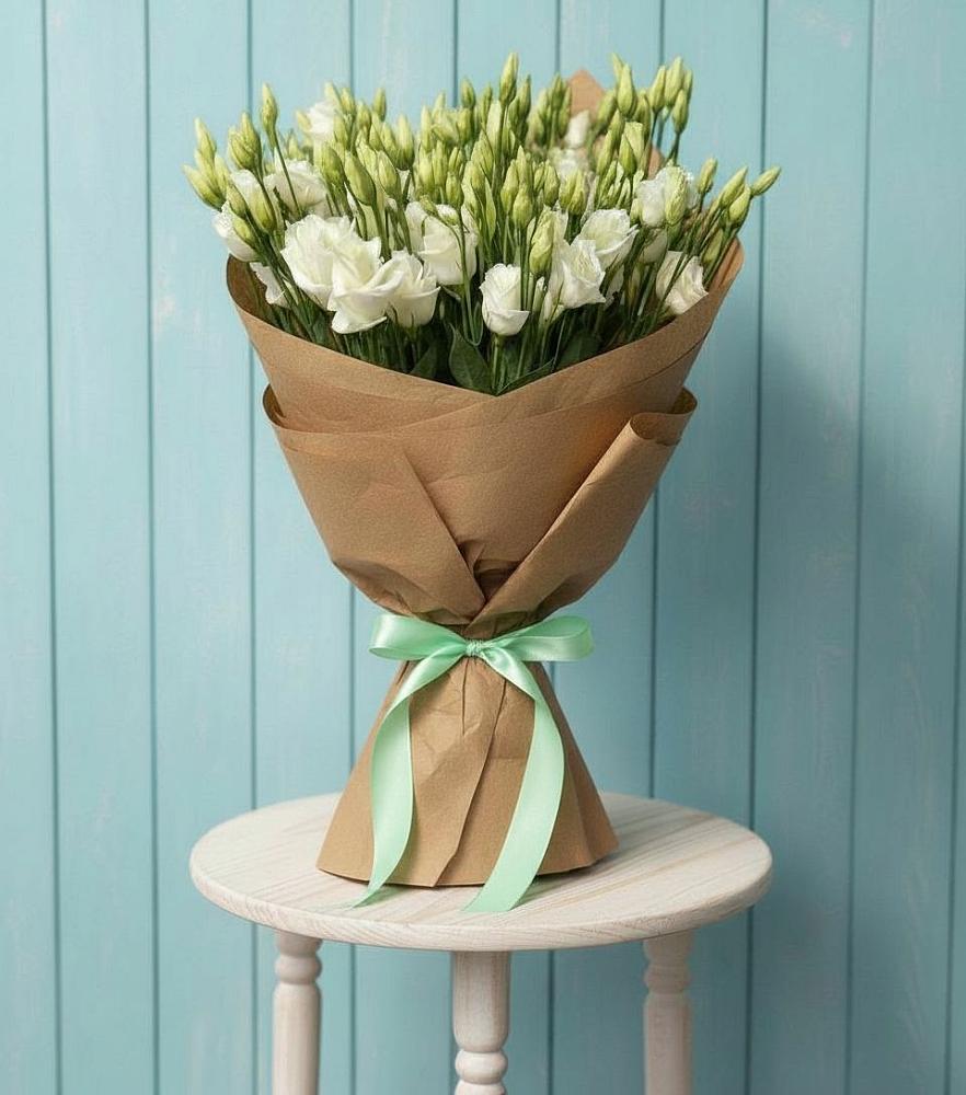 Букет цветов из: Лизиантусы в Шведино