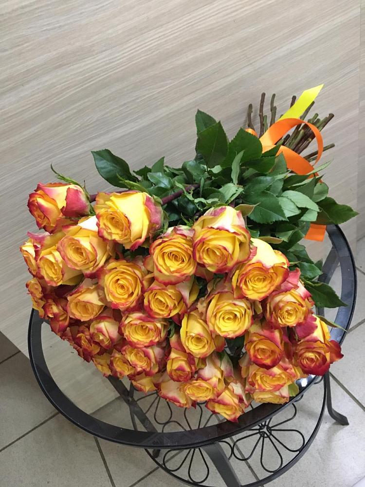 Букет Желтые розы в Шведино