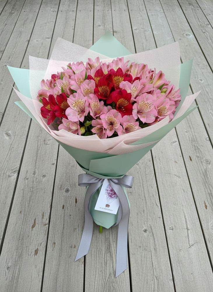 Букет цветов из: Альстромерии в Шведино