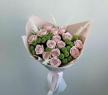 Букет цветов из:  Розы и Хризантемы в Шведино