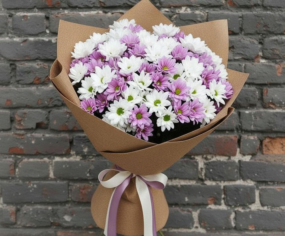 Букет цветов из: Хризантемы в Шведино