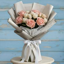 Букет цветов из:  Розы #REPLACE_PRED# Шведино