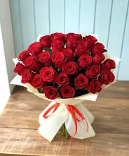 Букет 29 Красных роз в Шведино