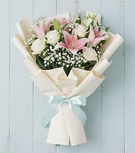 Букет цветов из:  Лилии в Шведино